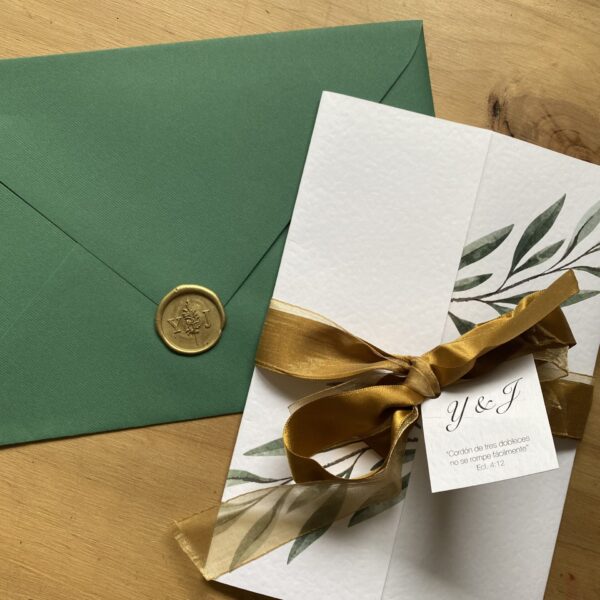 Invitaciones de boda hechas a medida